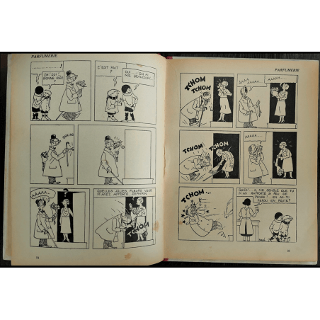 Quick and Flupke - Die neuen Exploits von Quick and Flupke (A10) - C - N&B - Reissue - (1940) Schnelle und flupke Kinder aus Bru