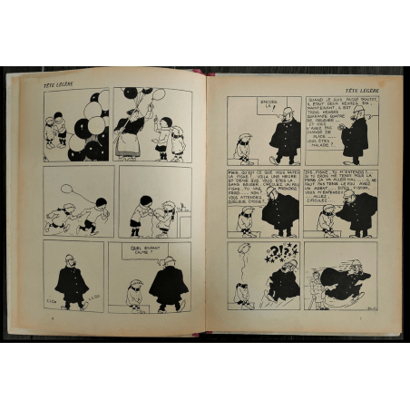 Quick and Flupke - Die neuen Exploits von Quick and Flupke (A10) - C - N&B - Reissue - (1940) Schnelle und flupke Kinder aus Bru