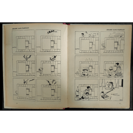 Quick and Flupke - Die neuen Exploits von Quick and Flupke (A10) - C - N&B - Reissue - (1940) Schnelle und flupke Kinder aus Bru