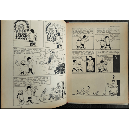 Quick and Flupke - Die neuen Exploits von Quick and Flupke (A10) - C - N&B - Reissue - (1940) Schnelle und flupke Kinder aus Bru