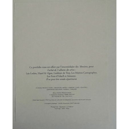 Mourier / Tarquin / Glaudel / Autori vari - Portfolio Sun Productions - Figlie del Sole T.00 - (1994)