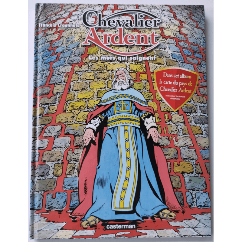 Le Chevalier Ardent T.20 - Les Murs qui saignent + carte - C - First edition - (2001) Album de la série Chevalier Ardent N°20 Le Chevalier Ardent T.20 - Les Murs qui saignent + carte - C - First edition - (2001) Album de la série Chevalier Ardent N°20
