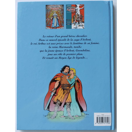 Le Chevalier Ardent T.20 - Les Murs qui saignent + carte - C - First edition - (2001)  Album de la série Chevalier Ardent N°20