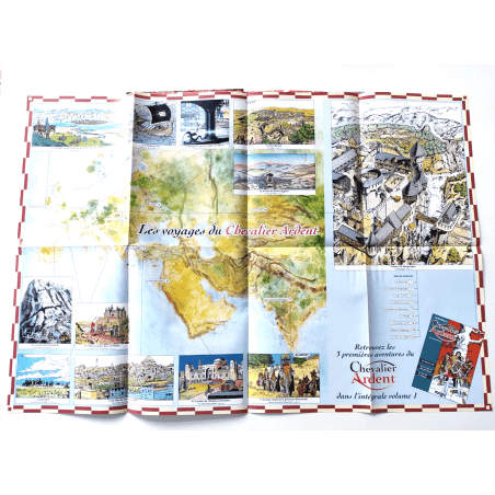 Il cavaliere Ardent T.20 - Walls sanguinamento + mappa - C - Prima edizione - (2001)