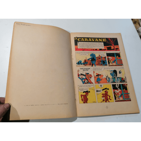 Lucky Luke T24 - La Caravane - B - 1 Album - EO - 1964 Originele editie