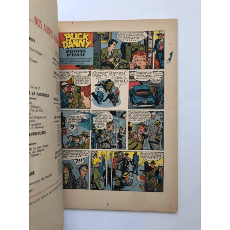  Buck Danny T.10 - Pilotes d'Essai - B - 1 Album - EO - 1953