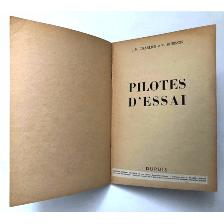  Buck Danny T.10 - Pilotes d'Essai - B - 1 Album - EO - 1953