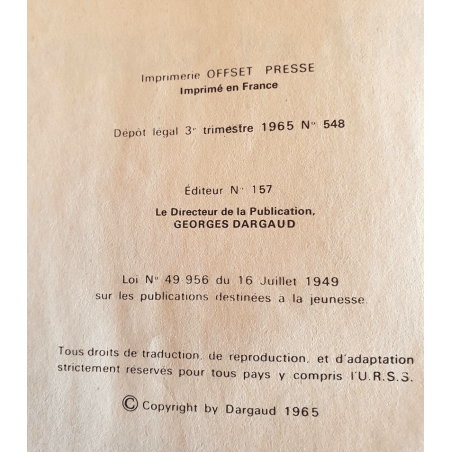 Astérix T.06 - Astérix et Cléopâtre - C - 1 Album - EO - 1965