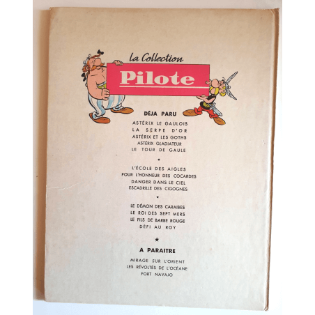 Astérix T.06 - Astérix et Cléopâtre - C - 1 Album - EO - 1965