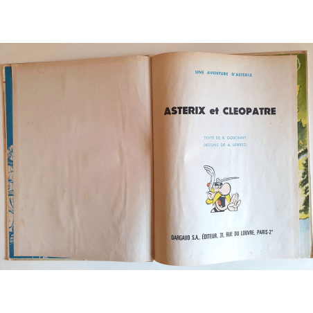 Astérix T.06 - Astérix et Cléopâtre - C - 1 Album - EO - 1965