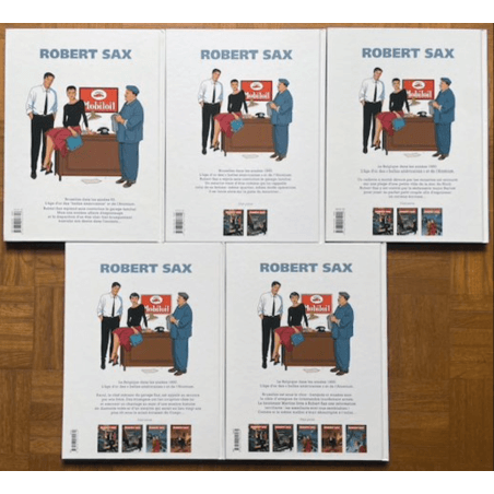  Robert Sax T.01 à T.05 - Série complète - 5x C - 5 Album - EO - 2015/2020