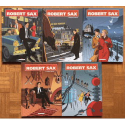 Robert Sax T.01 à T.05 - Série complète - 5x C - 5 Album - EO - 2015/2020