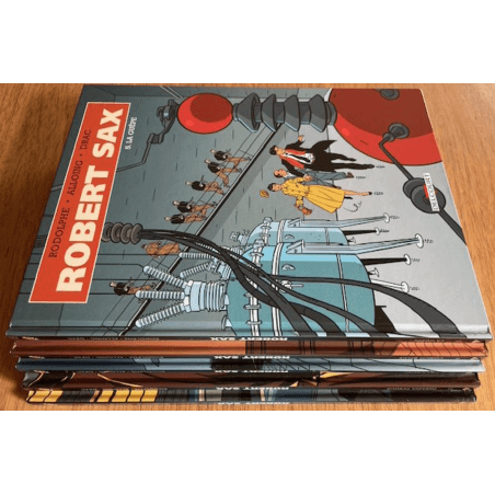 Robert Sax T.01 à T.05 - Série complète - 5x C - 5 Album - EO - 2015/2020