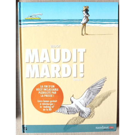  Maudit mardi ! T.01 & T.02 / Série complète / Nicolas Vadot / 2 Albums / EO /  2011-2012 / Sandawe