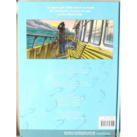  Maudit mardi ! T.01 & T.02 / Série complète / Nicolas Vadot / 2 Albums / EO /  2011-2012 / Sandawe