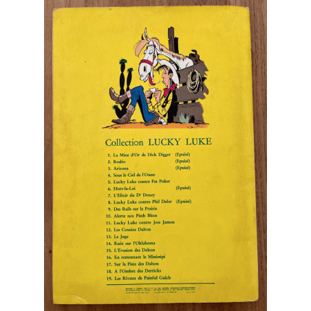 Lucky Luke T.20 - Billy the Kid - B - 1 Album - EO - 1962
