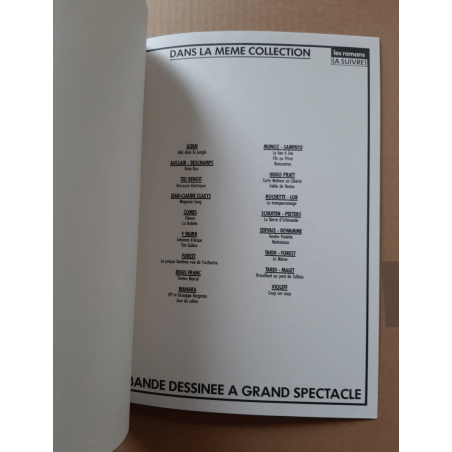  Eva / Dédicace Comès / B / 1 Album / EO / 1985