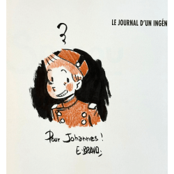 Spirou et Fantasio / Le Journal d'un ingénu / Dédicace / C / 1 Album / EO / 2008