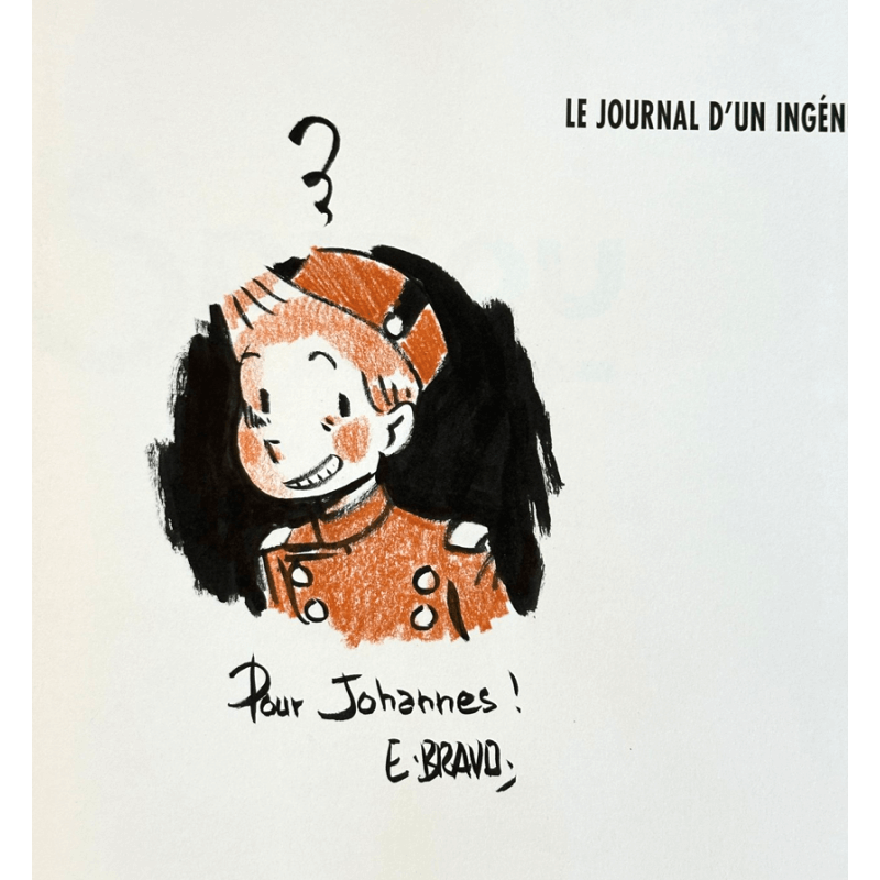 Spirou et Fantasio / Le Journal d'un ingénu / Dédicace / C / 1 Album / EO / 2008