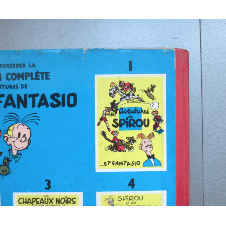  Spirou et Fantasio T7 / Le Dictateur et le Champignon / C / 1 Album / EO / 1956