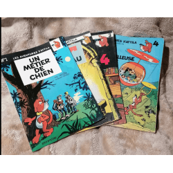  Attila T.01 bis T.04 - 4x B - 4 Album - EO - 1969/1974