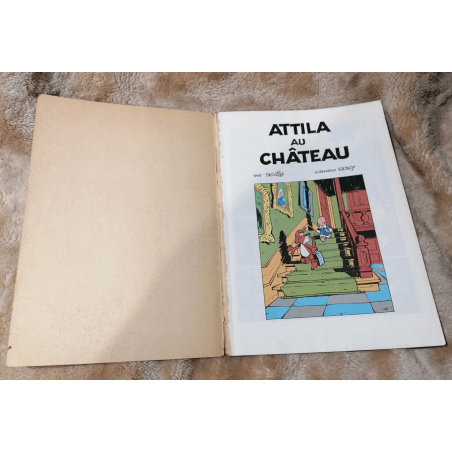  Attila T.01 à T.04 - 4x B - 4 Album - EO - 1969/1974
