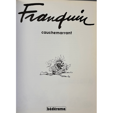  Franquin / Cauchemarrant / B / 1 Album / EO / 1979