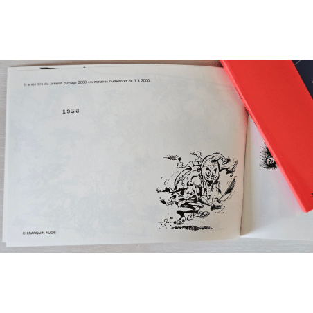  Franquin - Idées Noires bis + Signé Franquin - 2x B - 2 Album - EO - 1983/1992