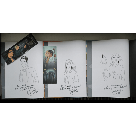 L'Emprise / 3x dédicaces / Série complète / 3x C / 3 Albums / EO / 2018/2021