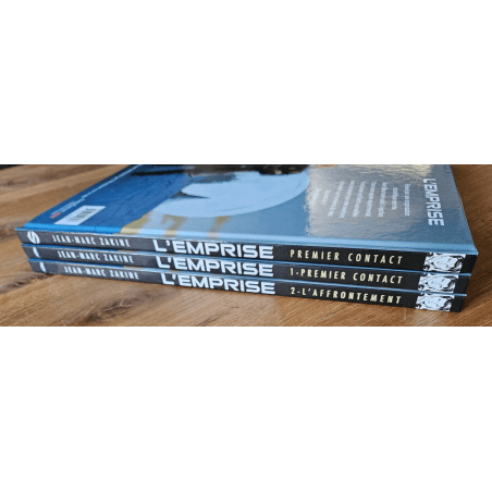 L'Emprise / 3x dédicaces / Série complète / 3x C / 3 Albums / EO / 2018/2021