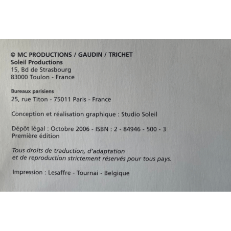 Les Arcanes du "Midi-Minuit" T.01 à T.08 / 8x C + 8x dédicaces / 8 Albums / EO / 2002/2011