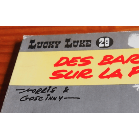 Lucky Luke T.29 / Des Barbelés sur la prairie / Morris / B / 1 Album / EO / 1967