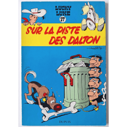 Lucky Luke T.17 / Sur la piste des Dalton / Morris / B / 1 Album / EO / 1962