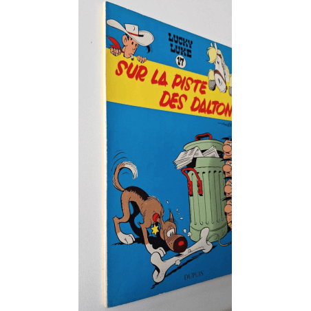 Lucky Luke T.17 / Sur la piste des Dalton / Morris / B / 1 Album / EO / 1962