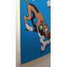 Lucky Luke T.17 / Sur la piste des Dalton / Morris / B / 1 Album / EO / 1962
