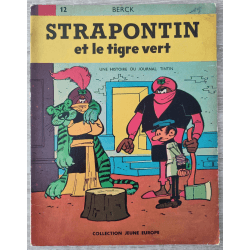 Strapontin T.01 / Strapontin et le tigre vert / Berck / B / 1 Album / EO / 1962