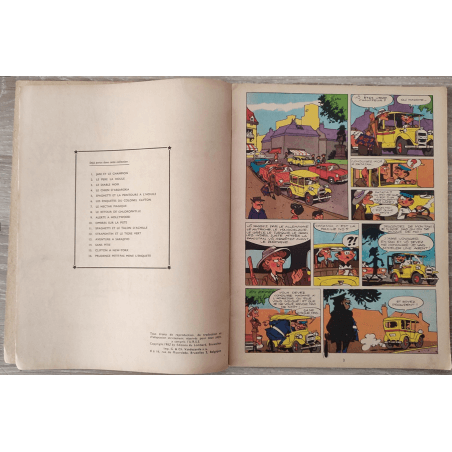Strapontin T.01 / Strapontin et le tigre vert / B / 1 Album / EO / 1962