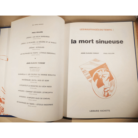 Les Naufragés du temps T.01 à T.07 / Gillon / 7x C - EO/Ré / 7 Albums / 1974/1979