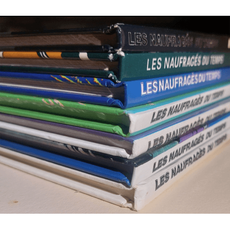 Les Naufragés du temps T.01 à T.07 / Gillon / 7x C - EO/Ré / 7 Albums / 1974/1979