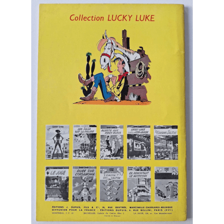 Lucky Luke T.18 / Morris / À l'Ombre des Derricks / B / 1 Album / EO / 1962