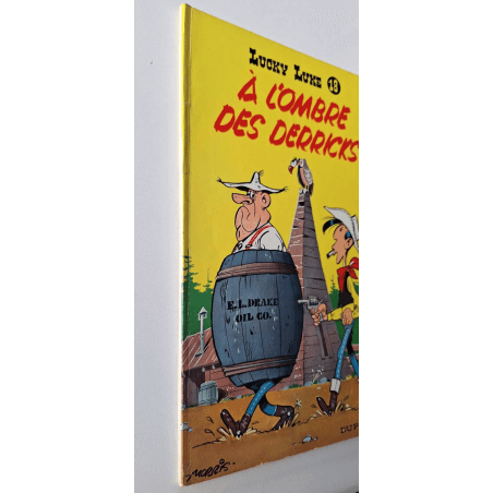Lucky Luke T.18 / Morris / À l'Ombre des Derricks / B / 1 Album / EO / 1962