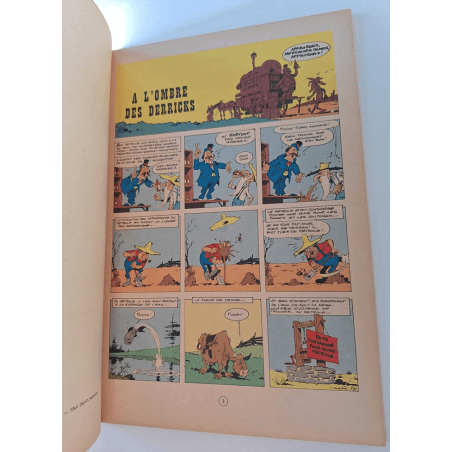 Lucky Luke T.18 / Morris / À l'Ombre des Derricks / B / 1 Album / EO / 1962