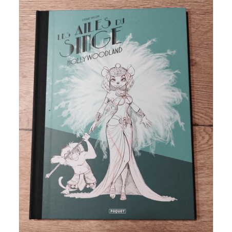 Les Ailes du Singe T.02 / Hollywoodland / Willem / Dédicace - C - 1 Album - Édition limitée - 2017