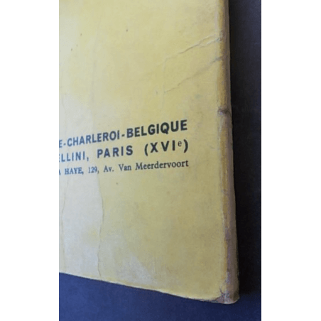 Lucky Luke T.10 / Alerte aux Pieds-Bleus / Morris / B / 1 Album / Première édition belge / 1958