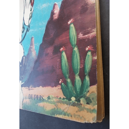 Lucky Luke T.10 / Alerte aux Pieds-Bleus / Morris / B / 1 Album / Première édition belge / 1958
