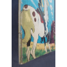 Lucky Luke T.10 / Alerte aux Pieds-Bleus / Morris / B / 1 Album / Première édition belge / 1958