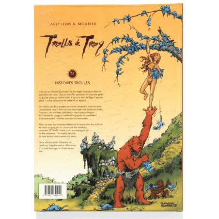 Trolls de Troy T.01 / Histoires trolles / Mourier / Dédicace - C - 1 Album - EO - 1997