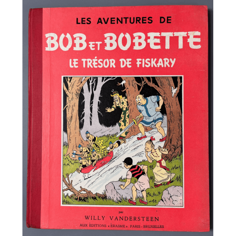 Bob et Bobette T.07 - Le Trésor de Fiskary / Vandersteen / C - 1 Album - Réédition - 1955