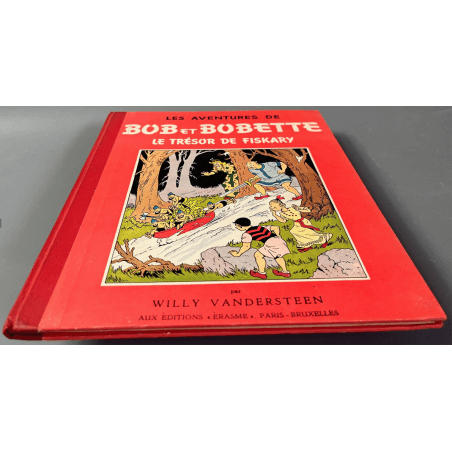 Bob et Bobette T.07 - Le Trésor de Fiskary / Vandersteen / C - 1 Album - Réédition - 1955