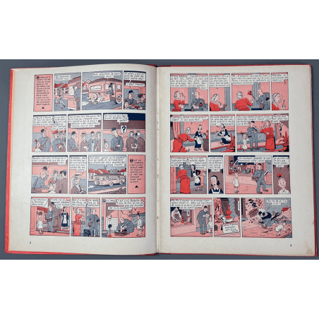 Bob et Bobette T.07 - Le Trésor de Fiskary / Vandersteen / C - 1 Album - Réédition - 1955